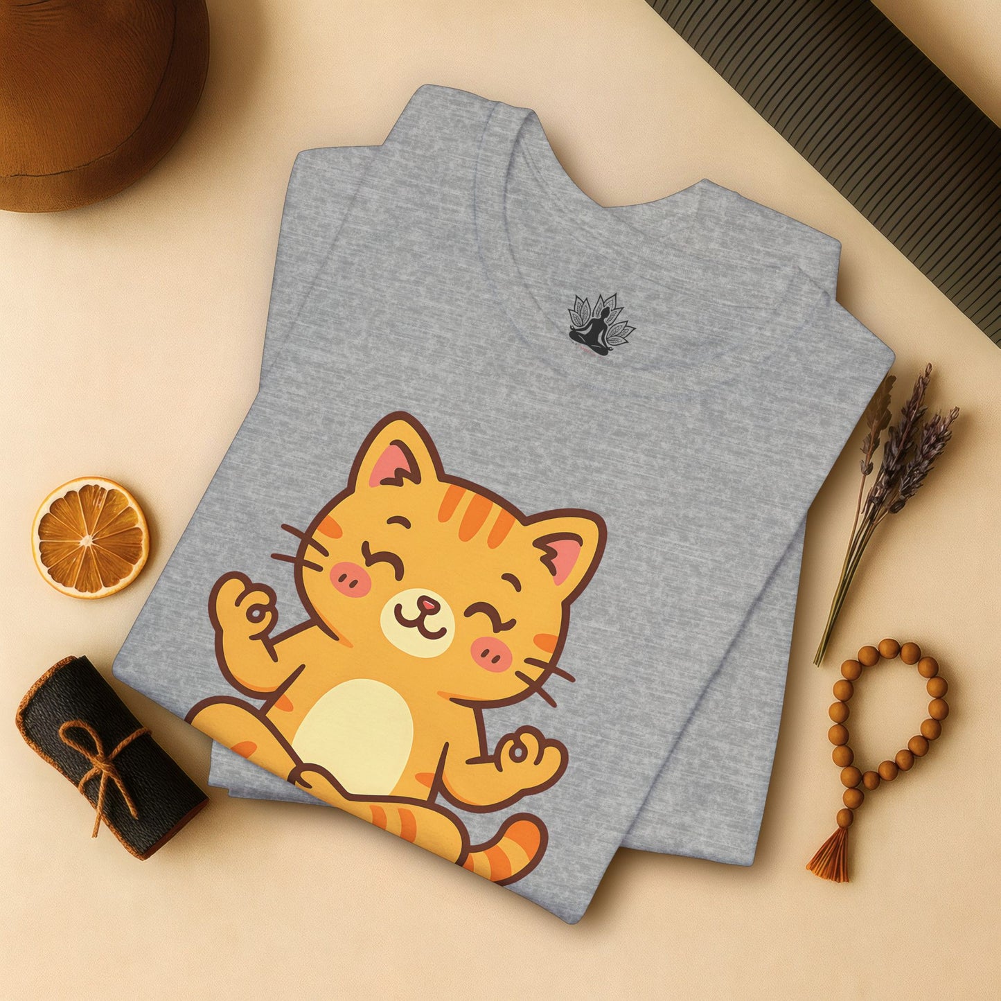Kawaii Cat Yoga – Nameowste Tee