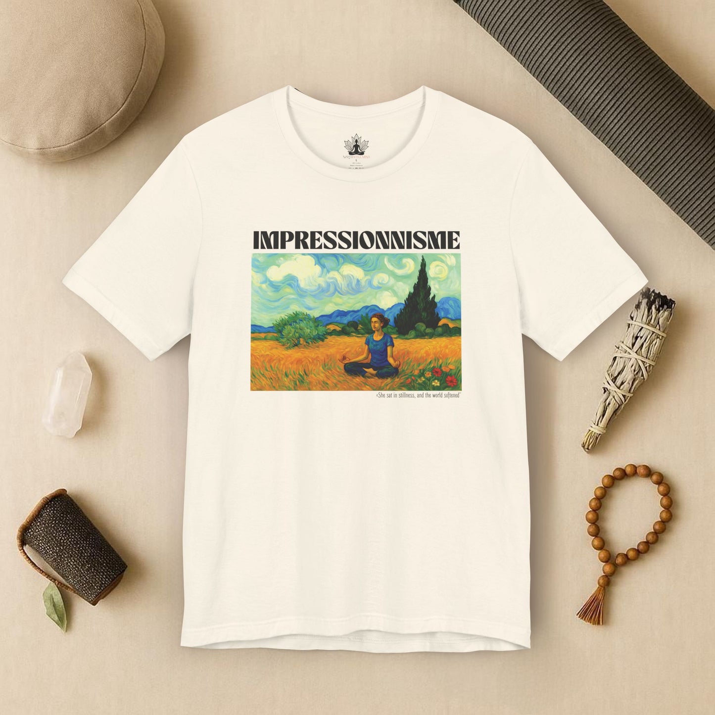 Meditative Stillness – Van Gogh Inspired Tee