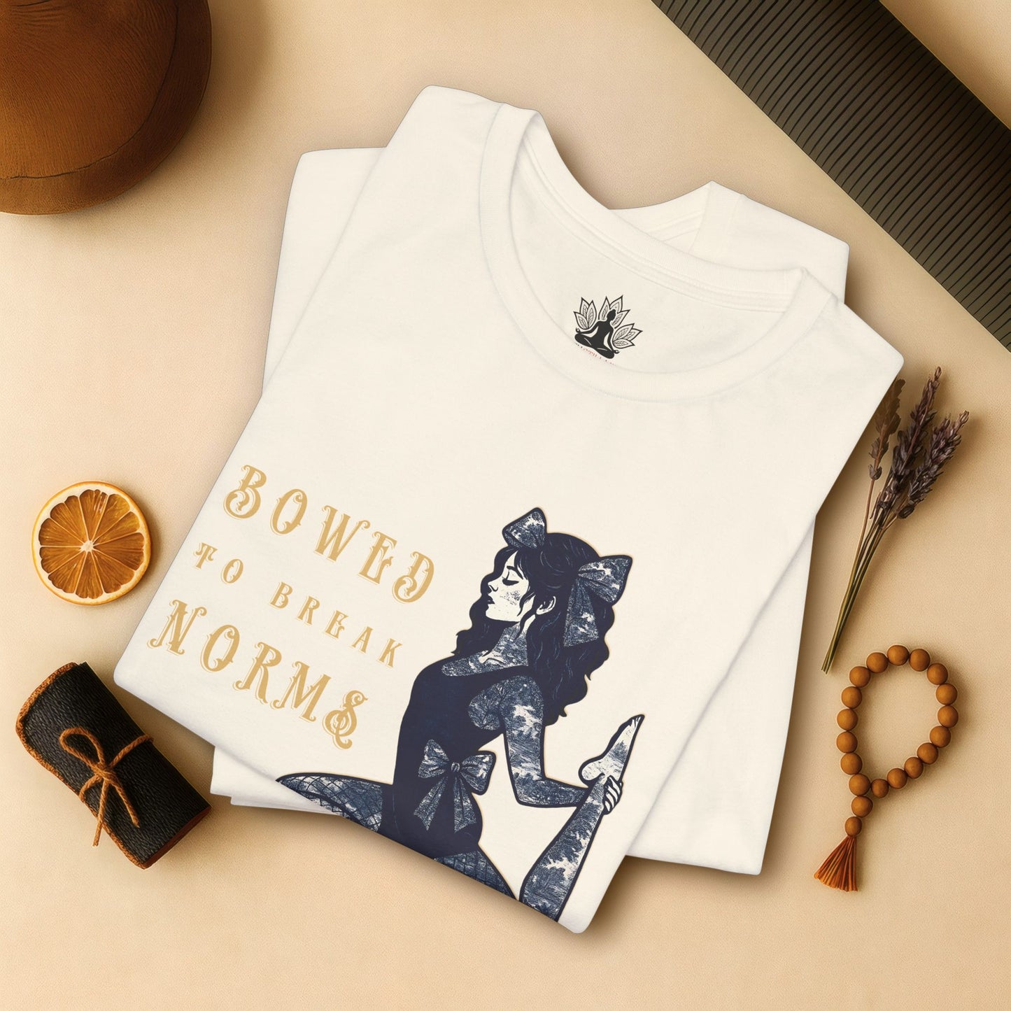 Bowed to Break Norms – Dark Coquette Tee