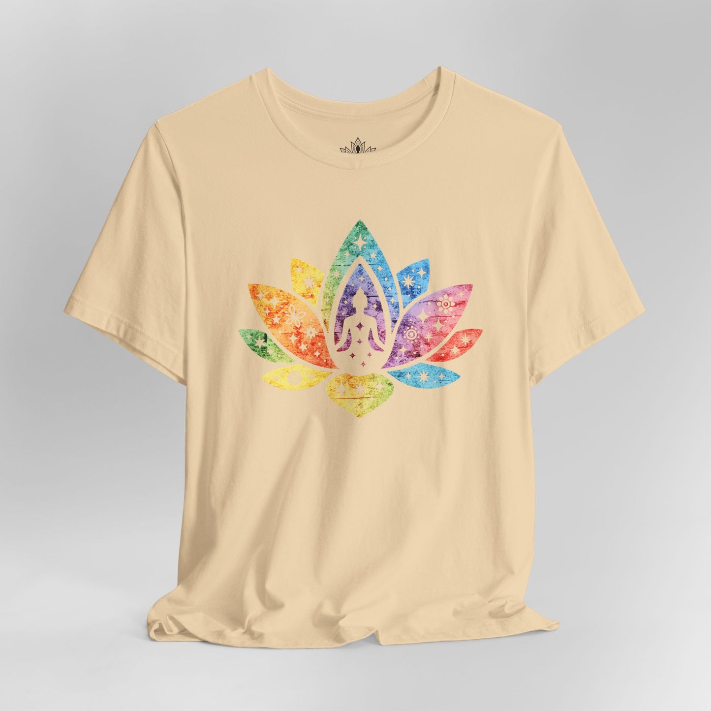Lotus Pride – Cosmic Rainbow Tee