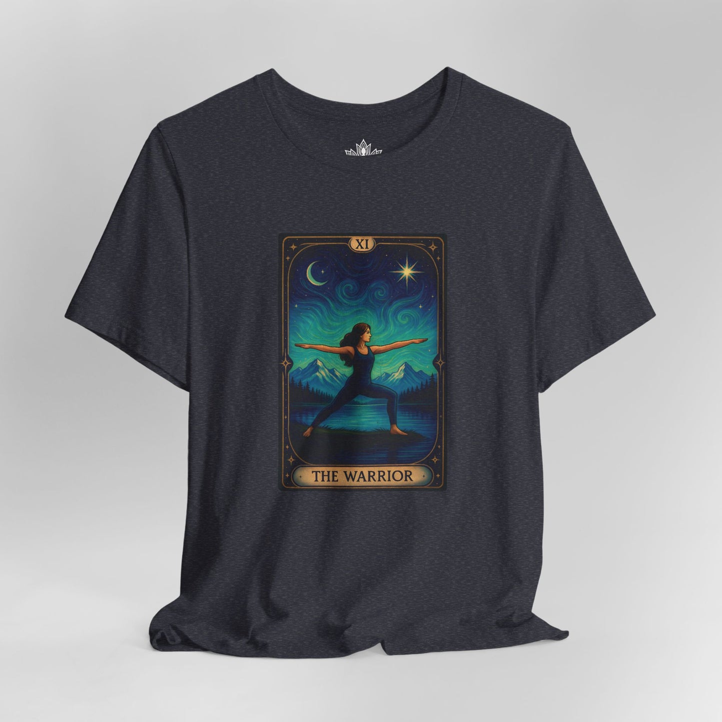 Rocky Mountains Warrior – Tarot Card Yoga Tee