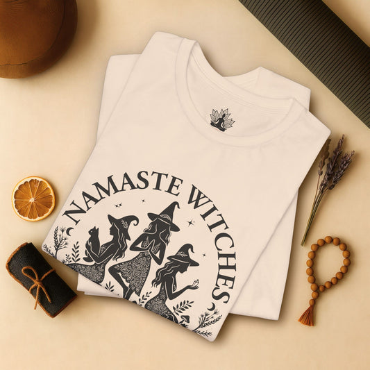Namaste Witches - Halloween Yoga Tee