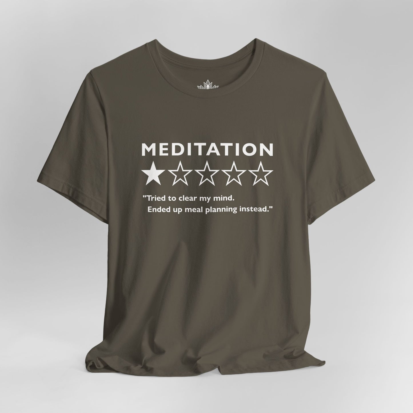 Meal Planning Meditation – Funny Mindful Tee