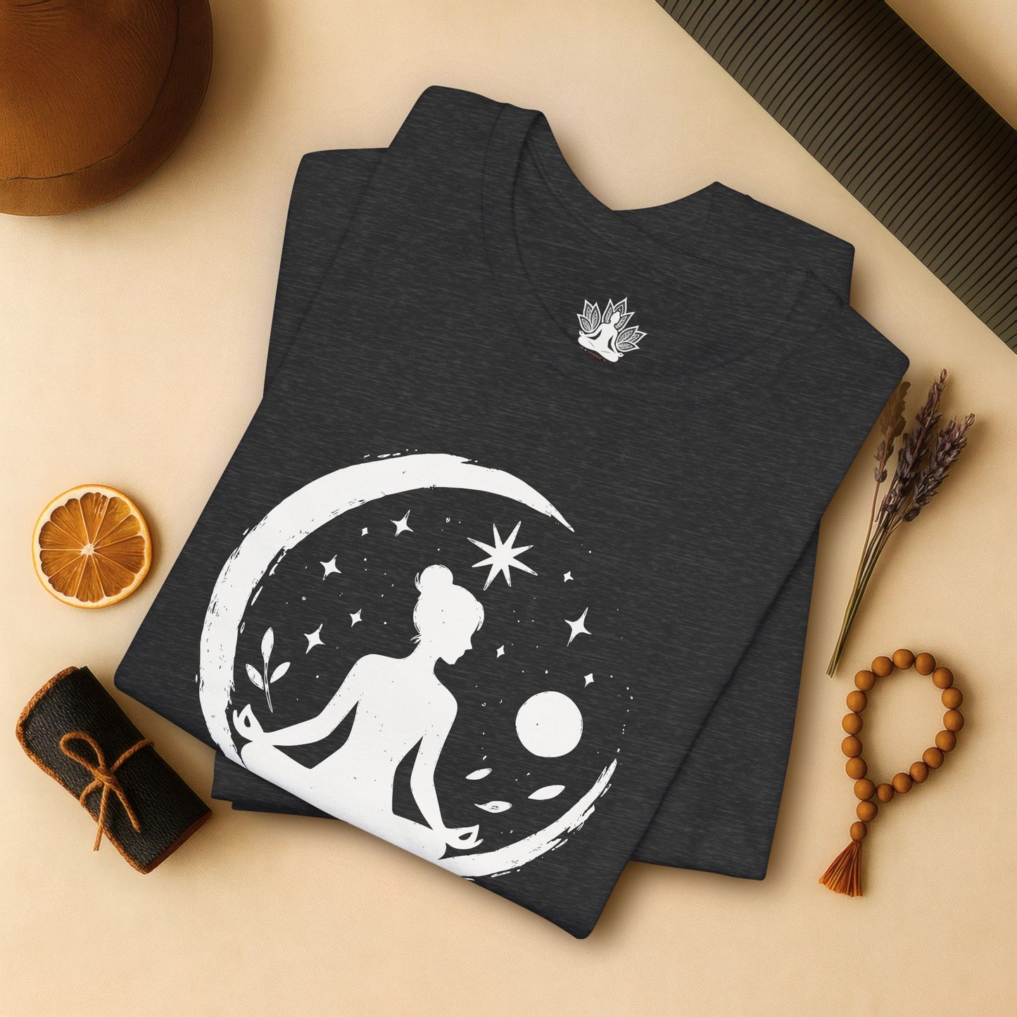 A Lunar Peace – Yoga Moon Tee