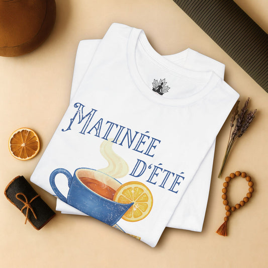 Matinée d’Été – French Chic Yoga Tee