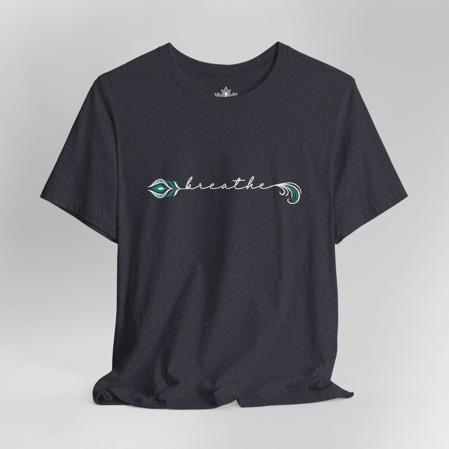 Breathe Feather Flow - Mindful Calm Tee