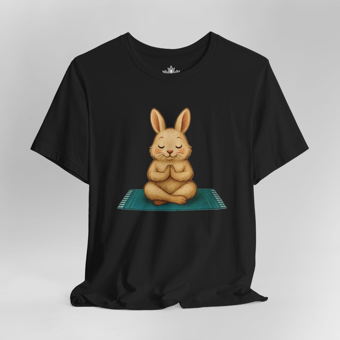 Meditating Bunny – Peaceful Namaste Tee