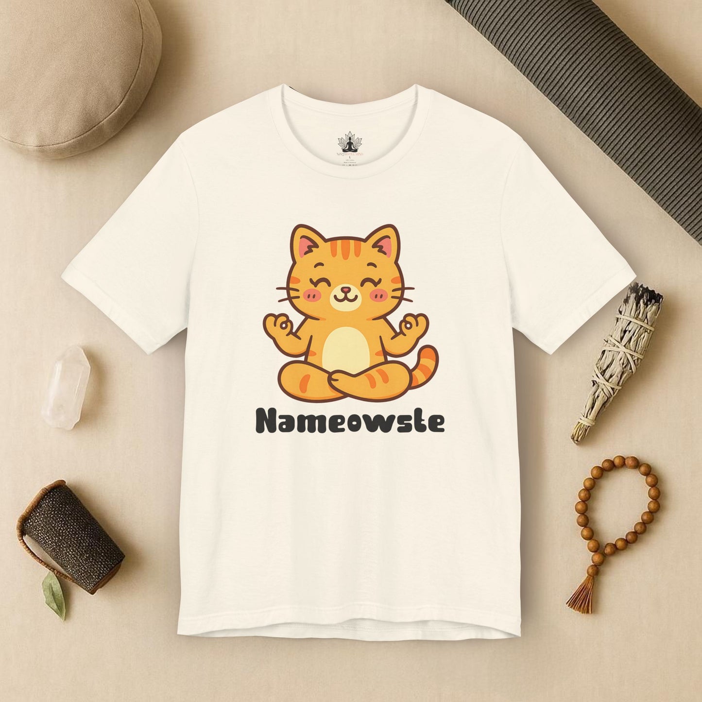 Kawaii Cat Yoga – Nameowste Tee