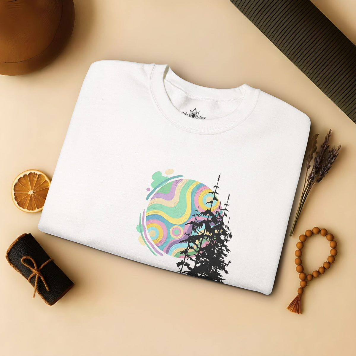 Summer Forest Moon Sweatshirt