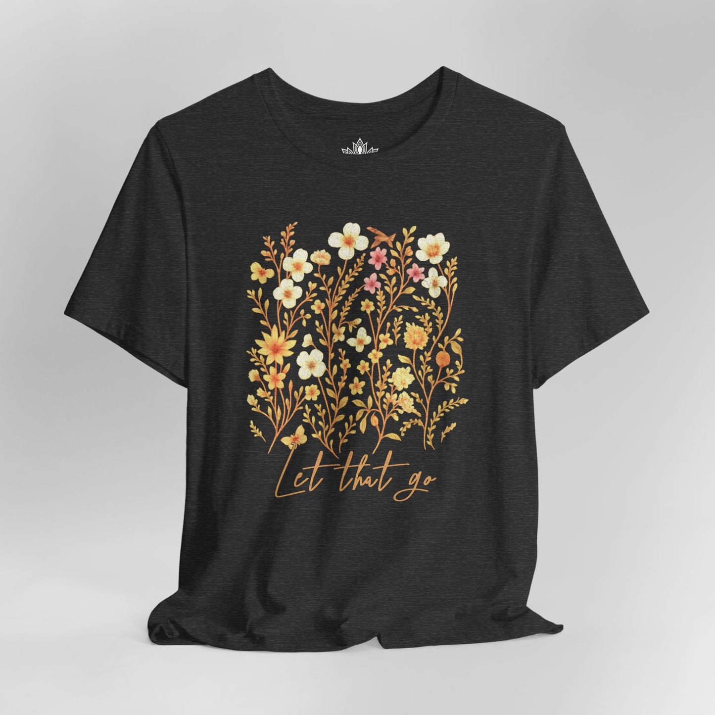 Let That Go – Floral Mindfulness Tee
