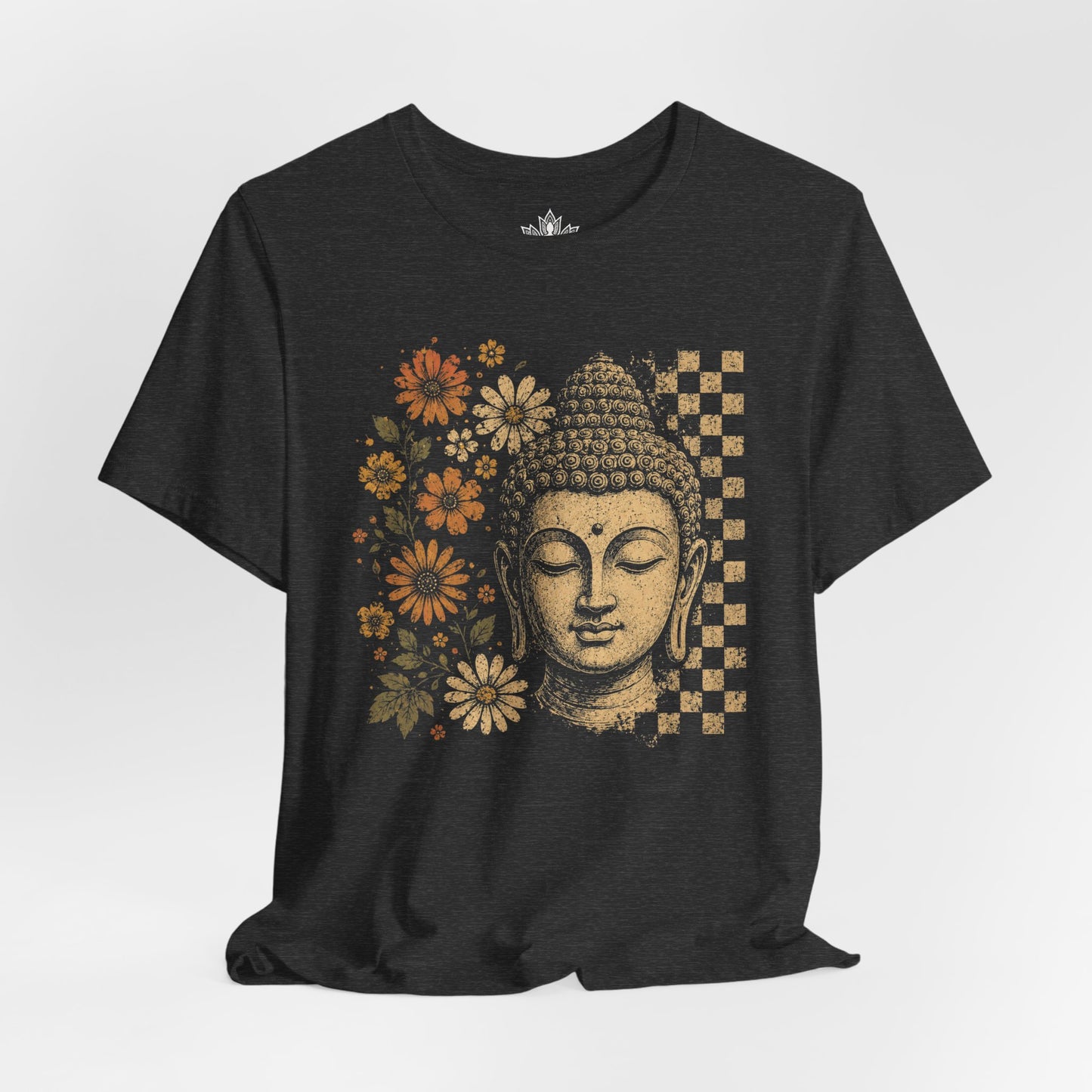 Retro Buddha & Flowers Tee