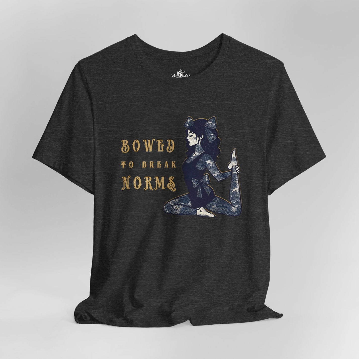 Bowed to Break Norms – Dark Coquette Tee