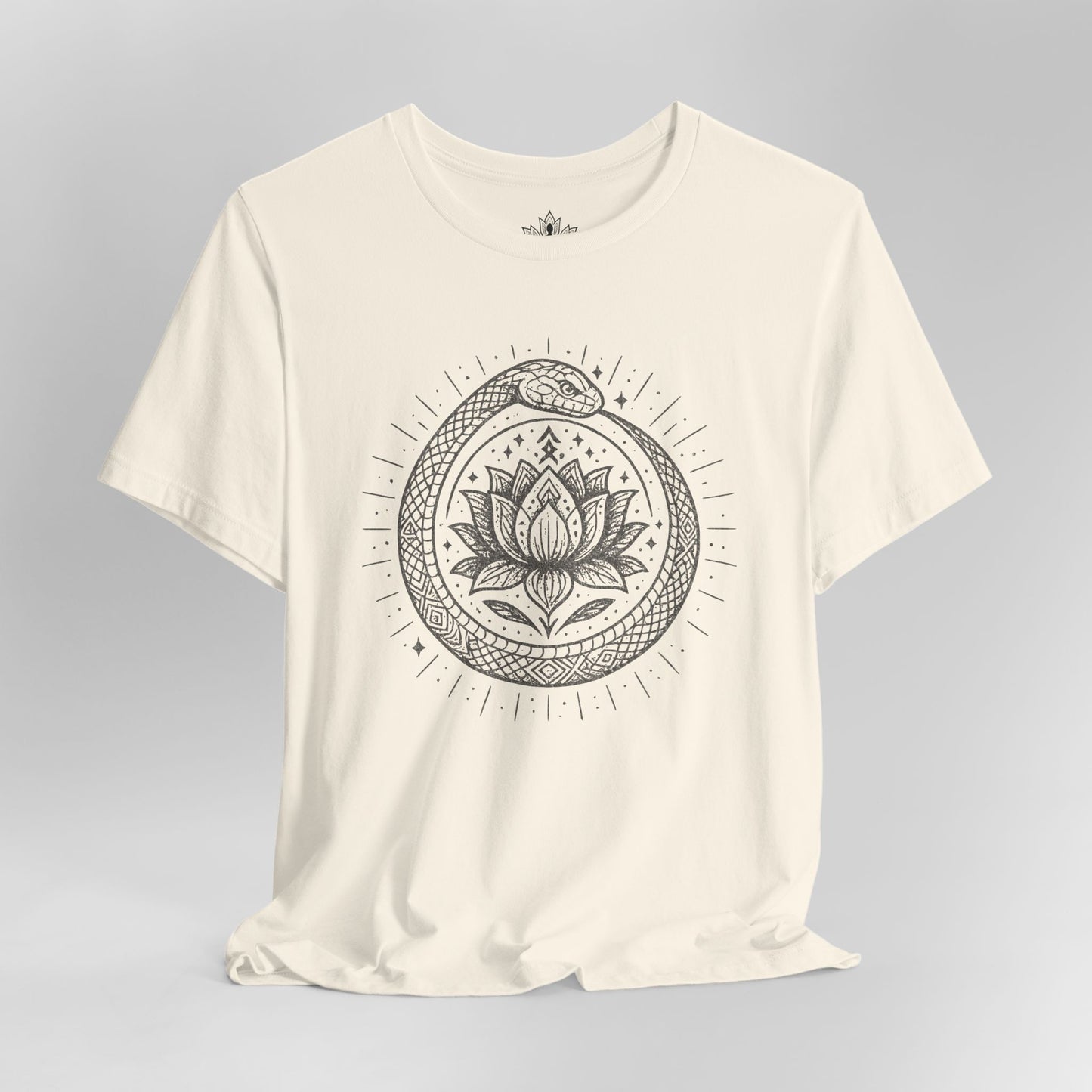 Ouroboros Lotus - Mystic Snake Tee