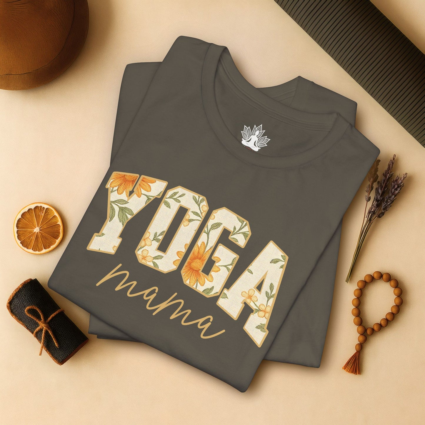 Floral Yoga Mama – Mindful Vintage Tee