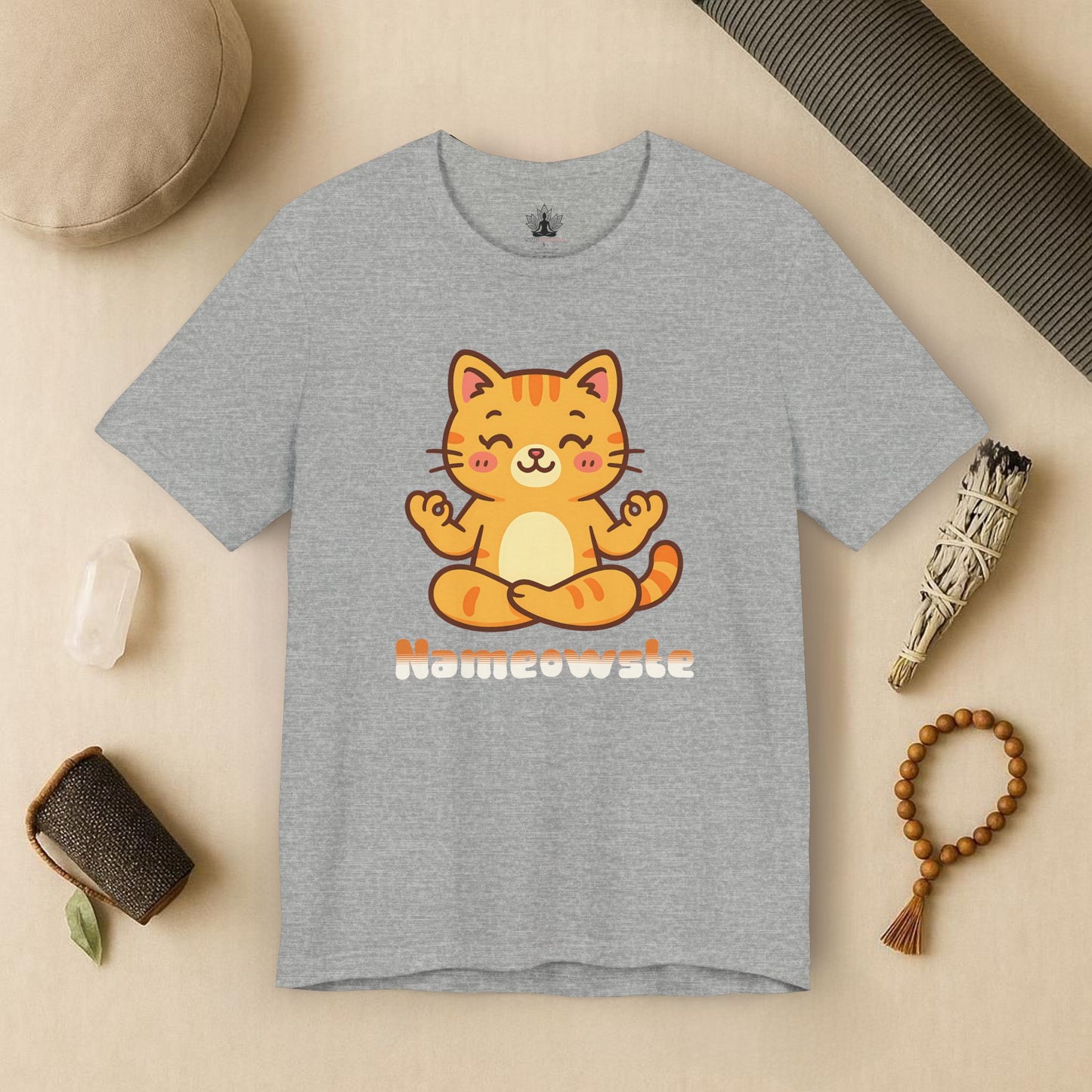 Kawaii Cat Yoga – Nameowste Tee