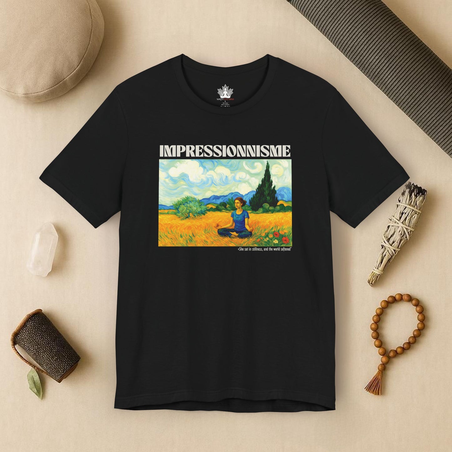 Meditative Stillness – Van Gogh Inspired Tee