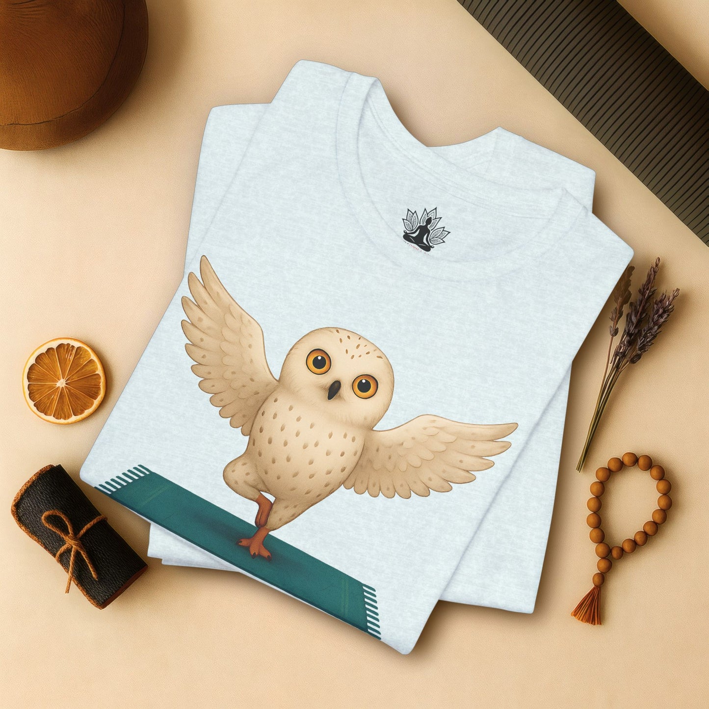 Snowy Owl - Tree Pose Tee
