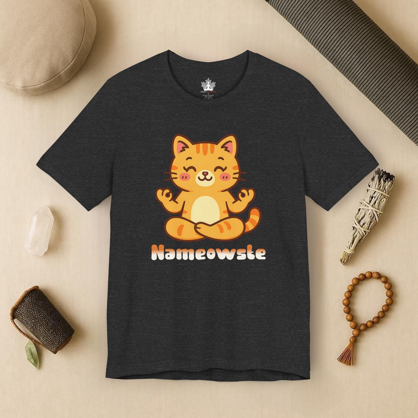 Kawaii Cat Yoga – Nameowste Tee