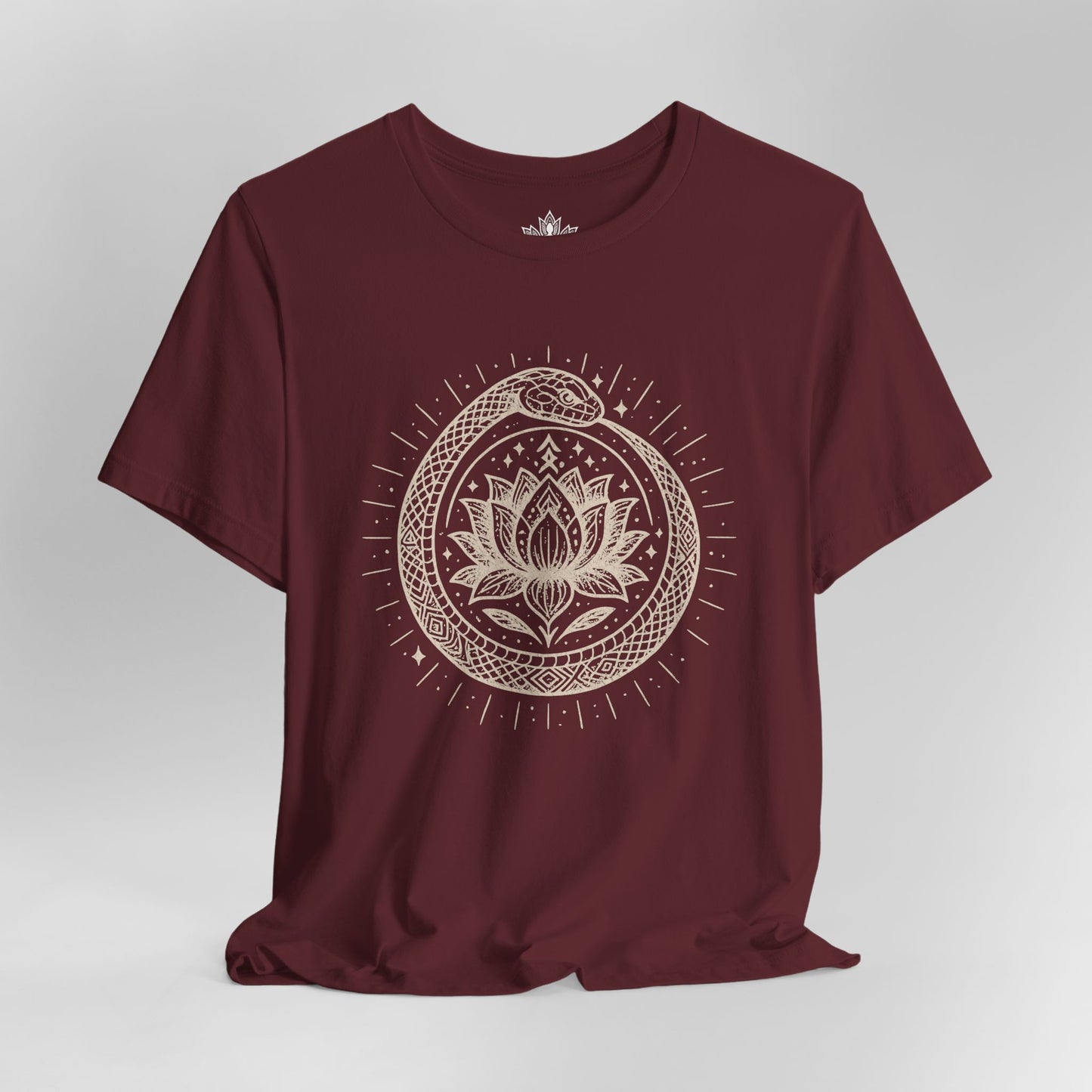 Ouroboros Lotus - Mystic Snake Tee