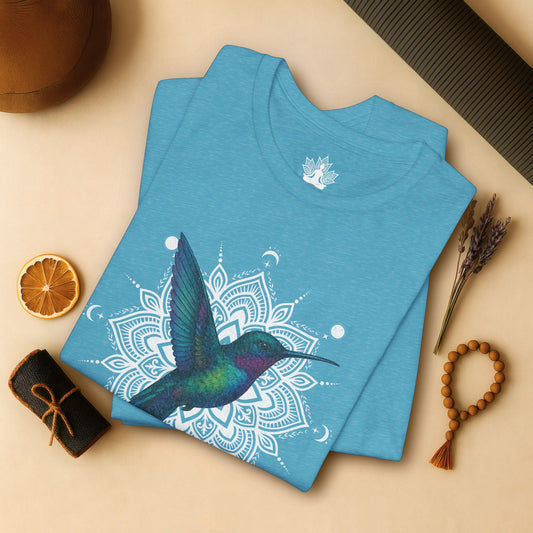 Hummingbird – Mandala Spiritual Flight Tee