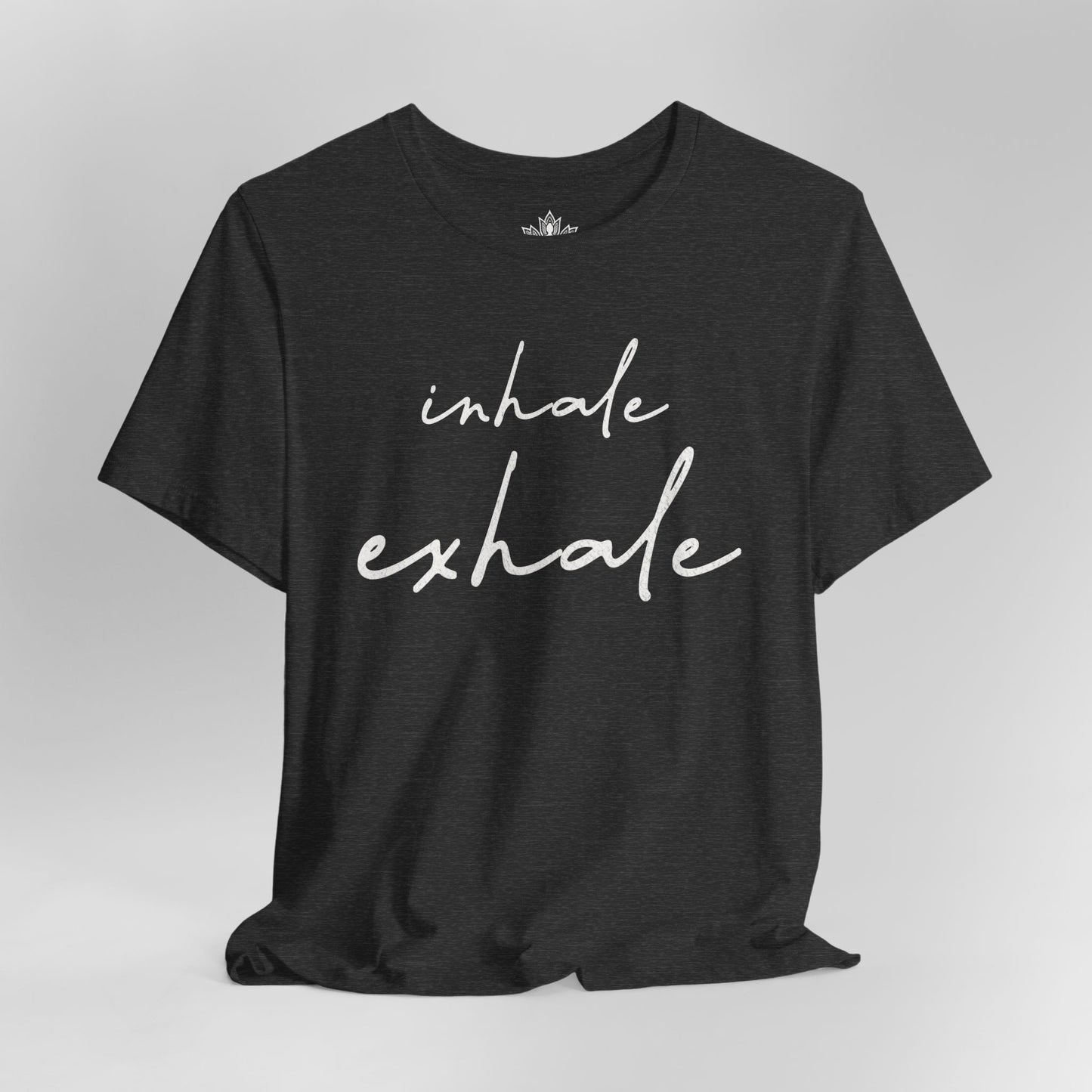 Inhale Exhale Luxe – Minimalist Mindfulness Tee