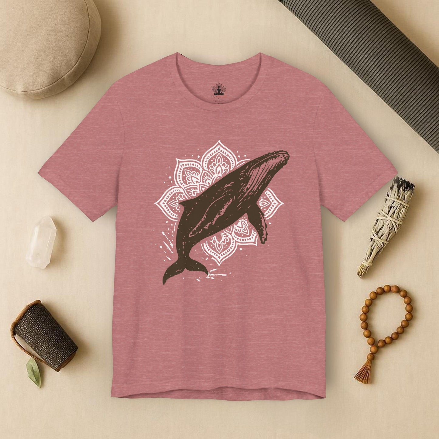 An Ocean Spirit – Humpback Whale Mandala Tee