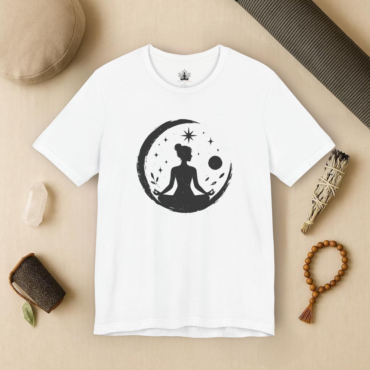 A Lunar Peace – Yoga Moon Tee
