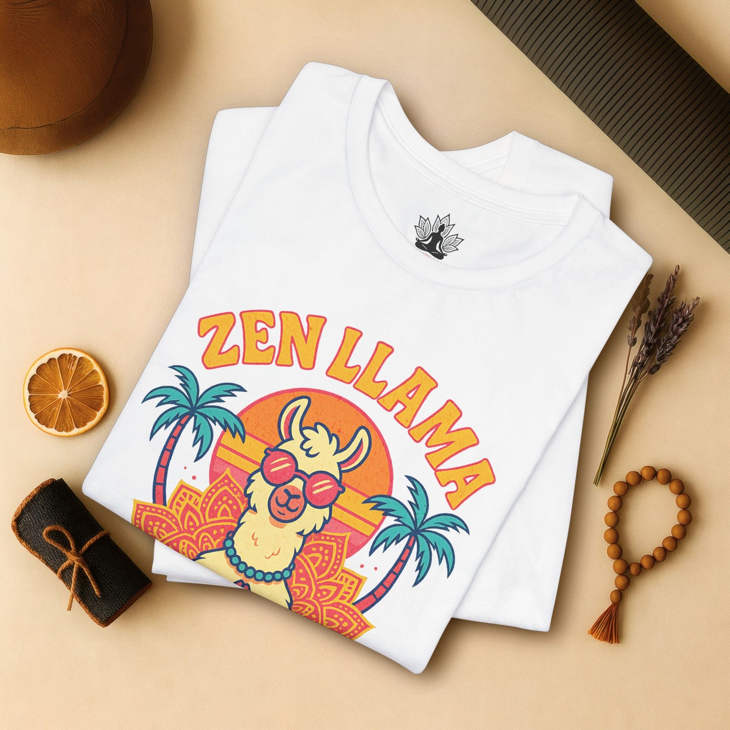 A Zen Llama – Spit Happens Tee