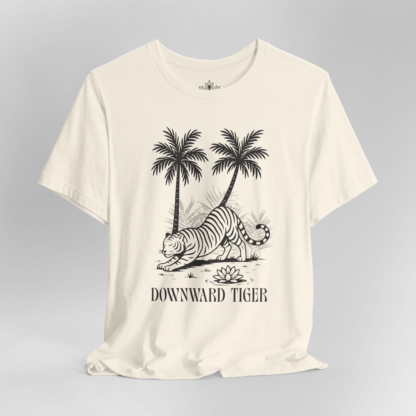 Downward Tiger – Funny Jungle Yoga Tee