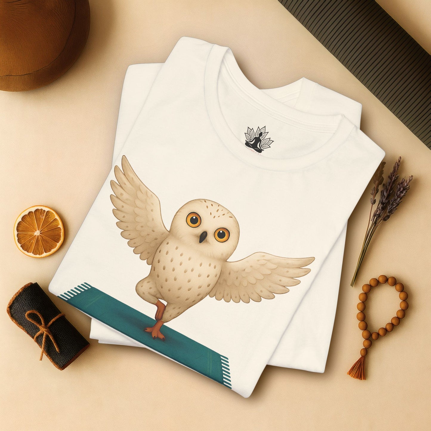 Snowy Owl - Tree Pose Tee