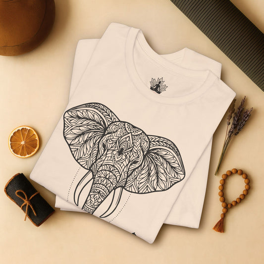 Elephant Mandala Art – Choose Wisdom Tee