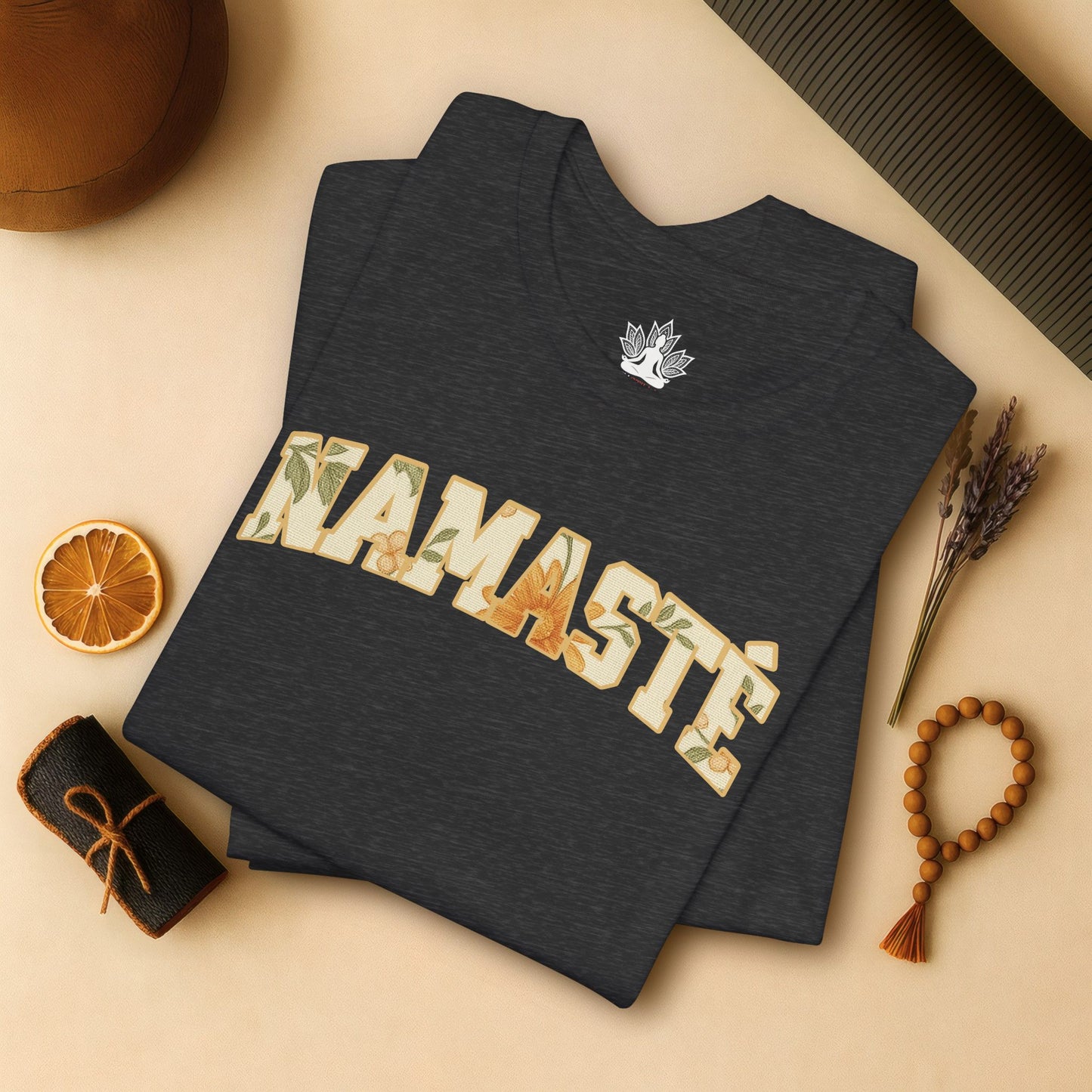 Floral Namasté – Zen Spirit Tee