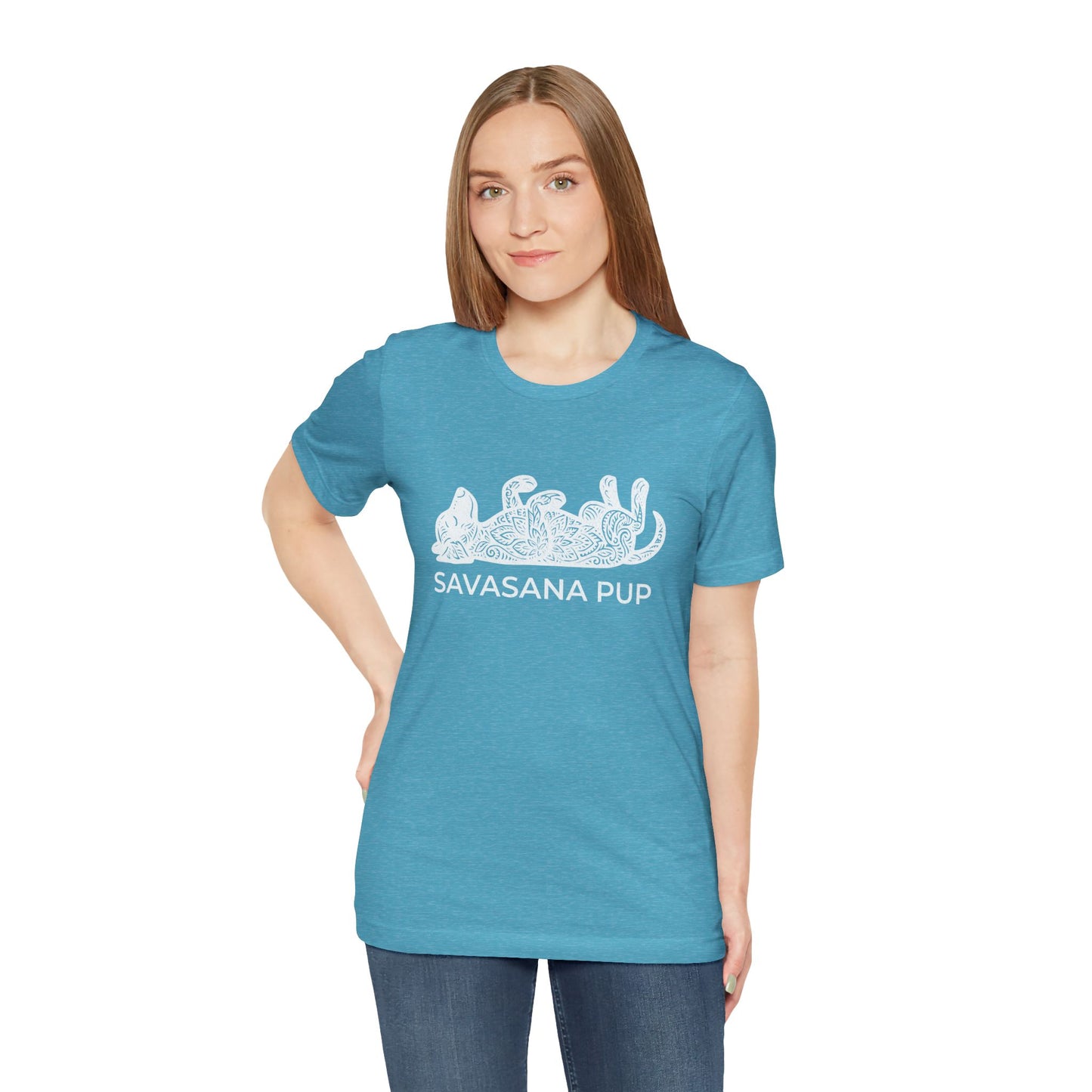 Chill Mandala Dog - Savasana Pup Tee