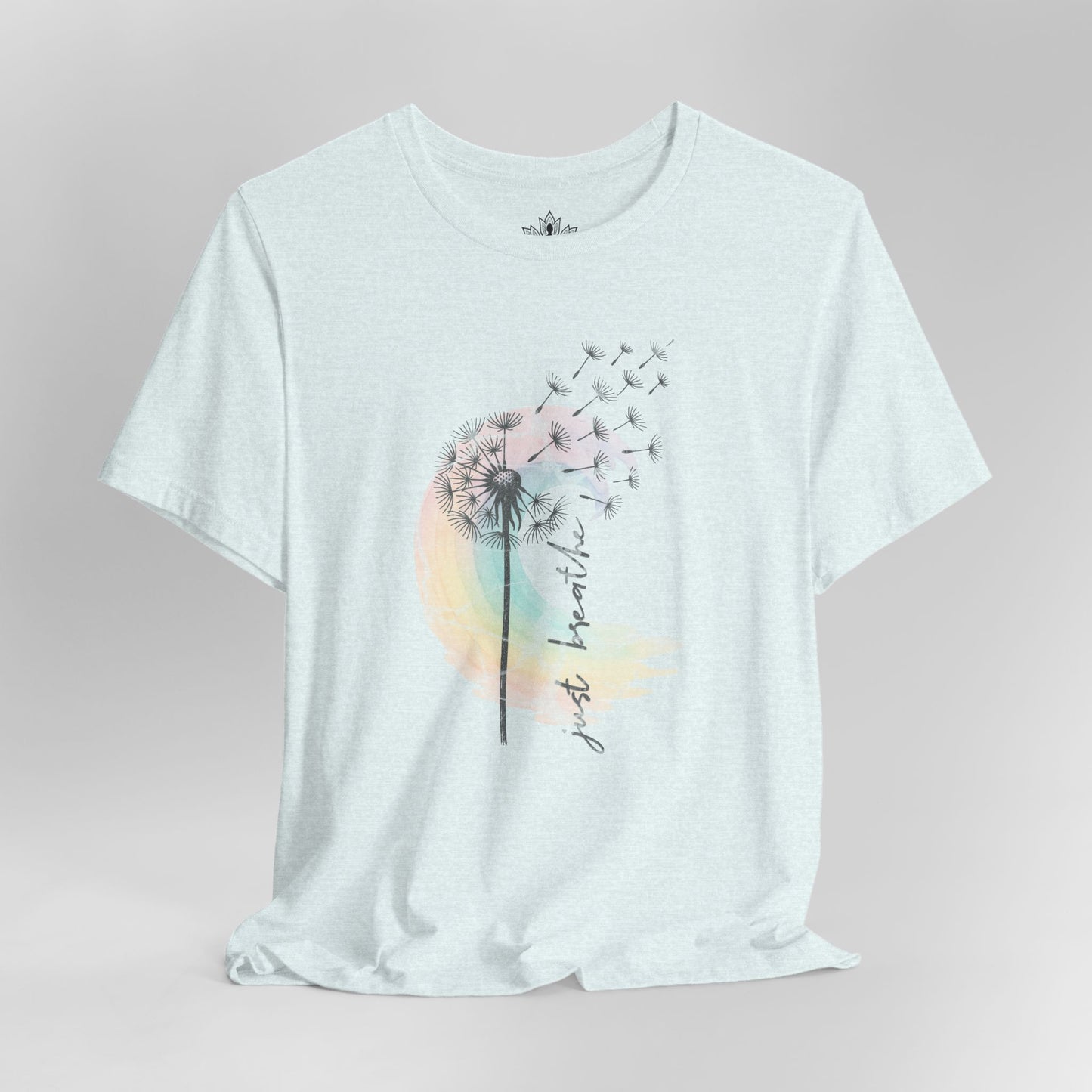 Dandelion Rainbow - Just Breathe Tee