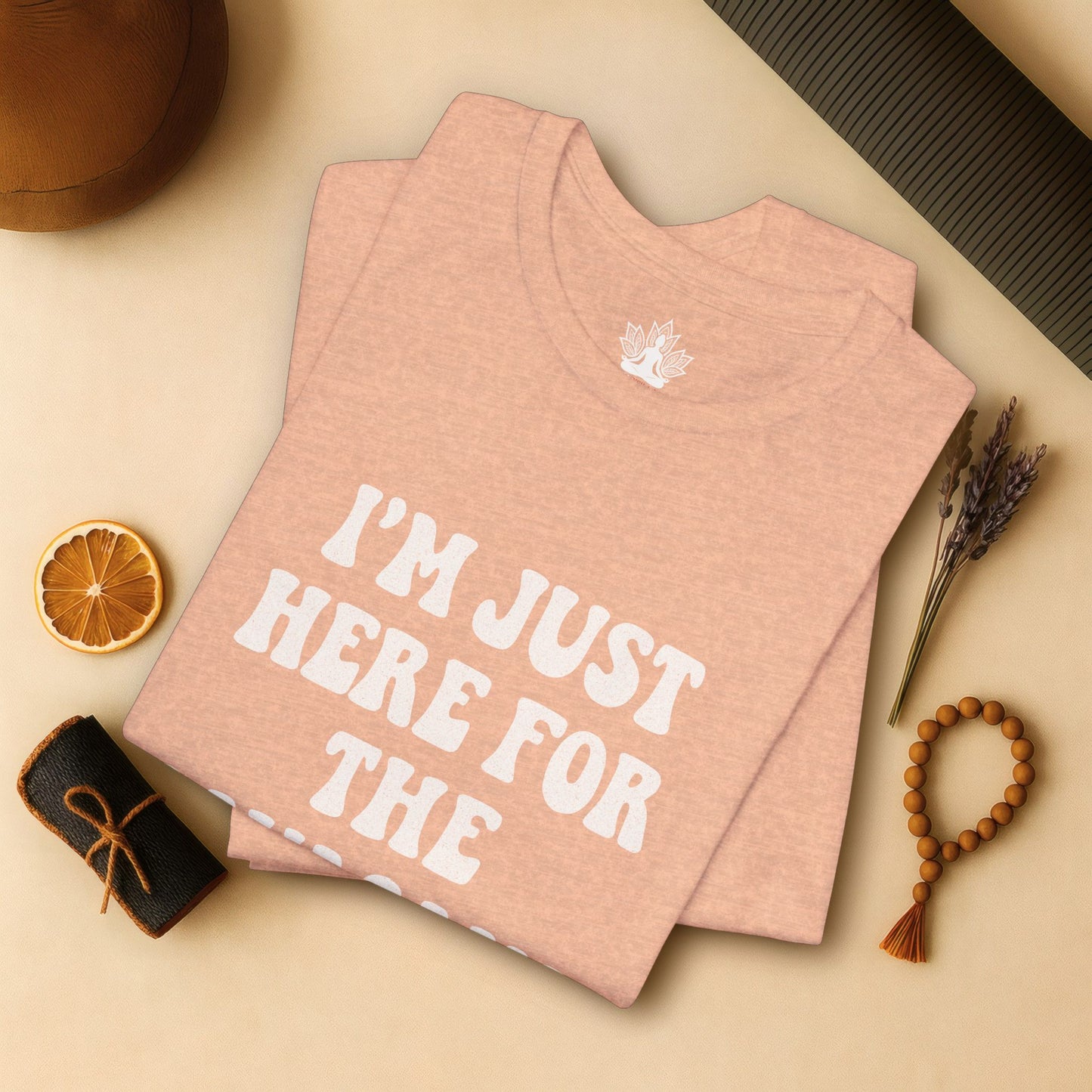Savasana Only – Funny Yoga Tee