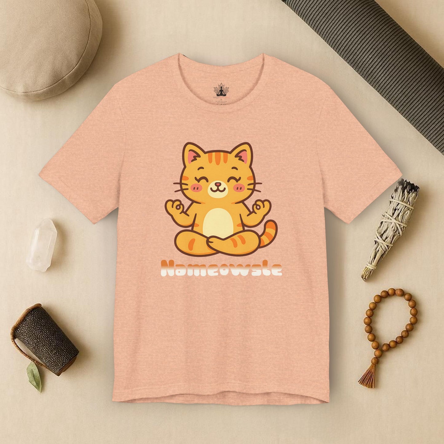 Kawaii Cat Yoga – Nameowste Tee