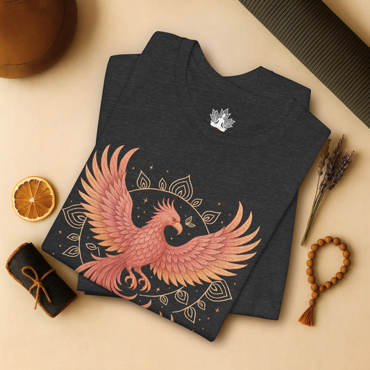 A Phoenix Rising – Resilience Rebirth Tee