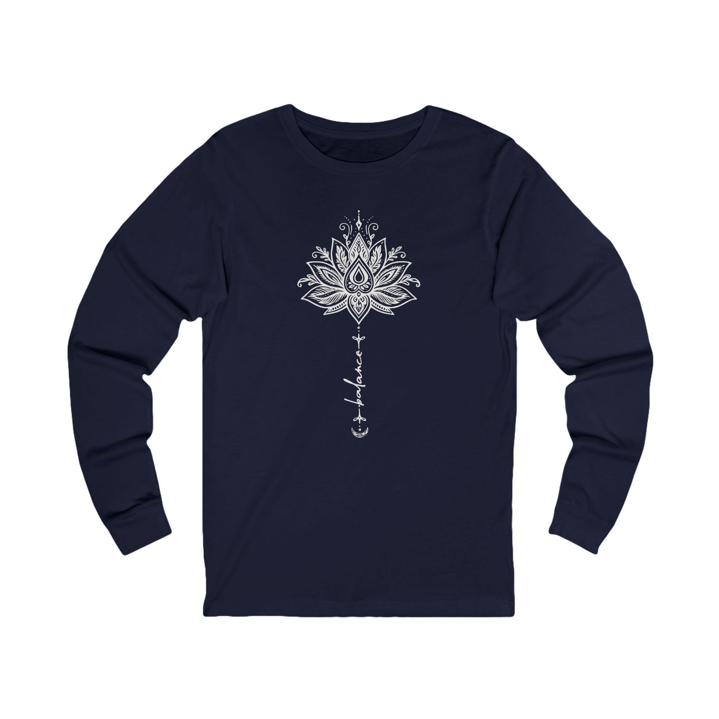 Balance Within - Long Sleeves Lotus Tee