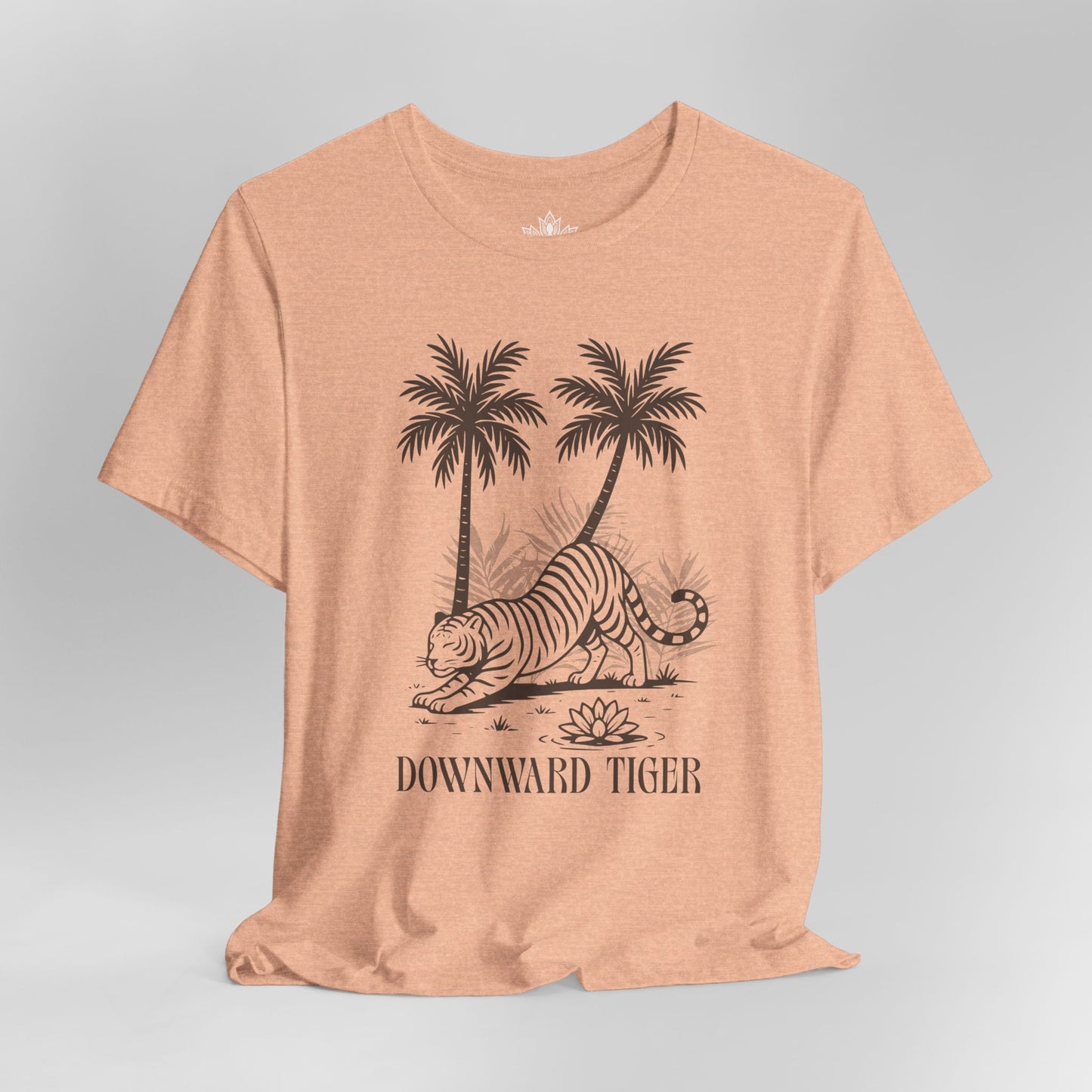 Downward Tiger – Funny Jungle Yoga Tee