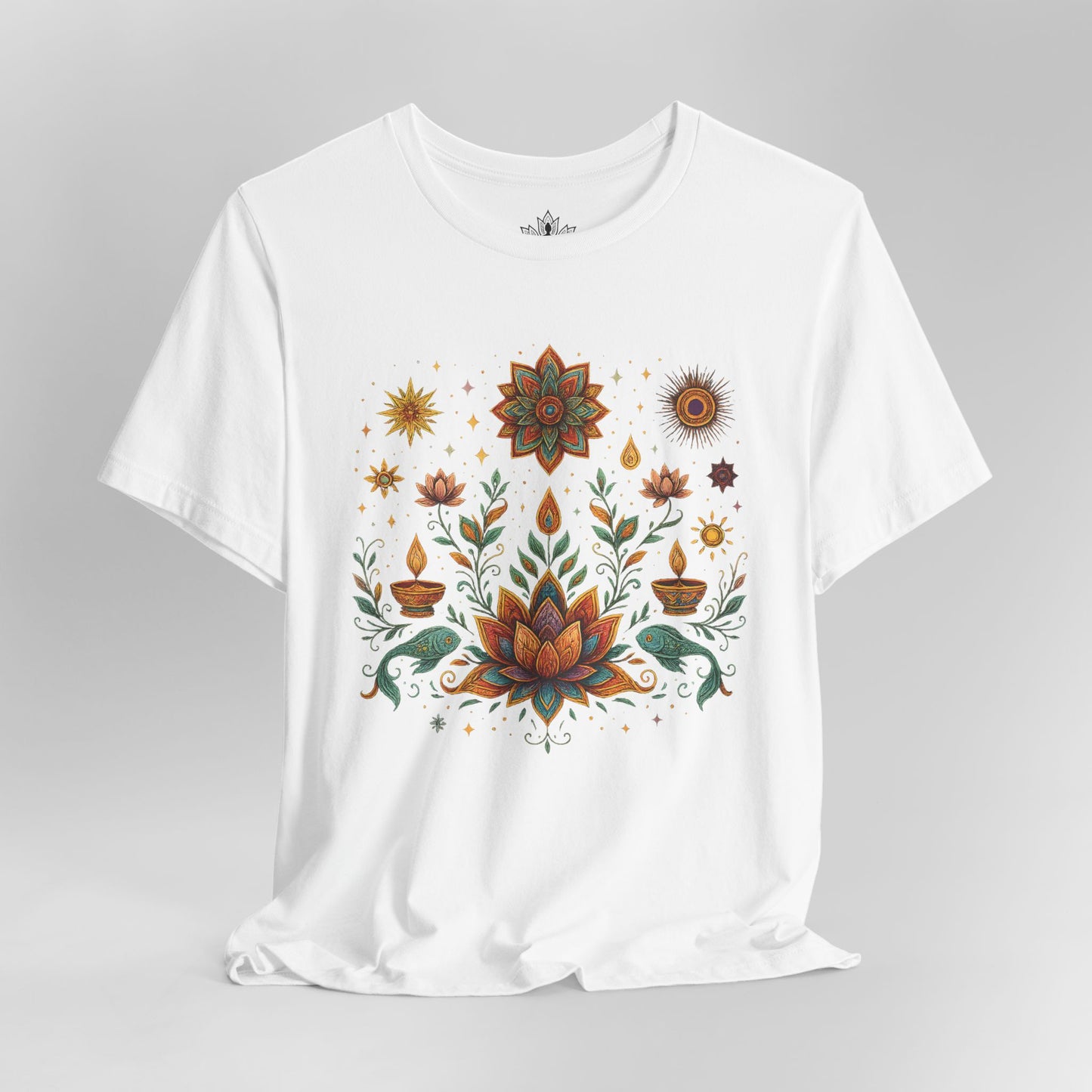 Mystic Lotus Bloom - Spiritual Energy Tee