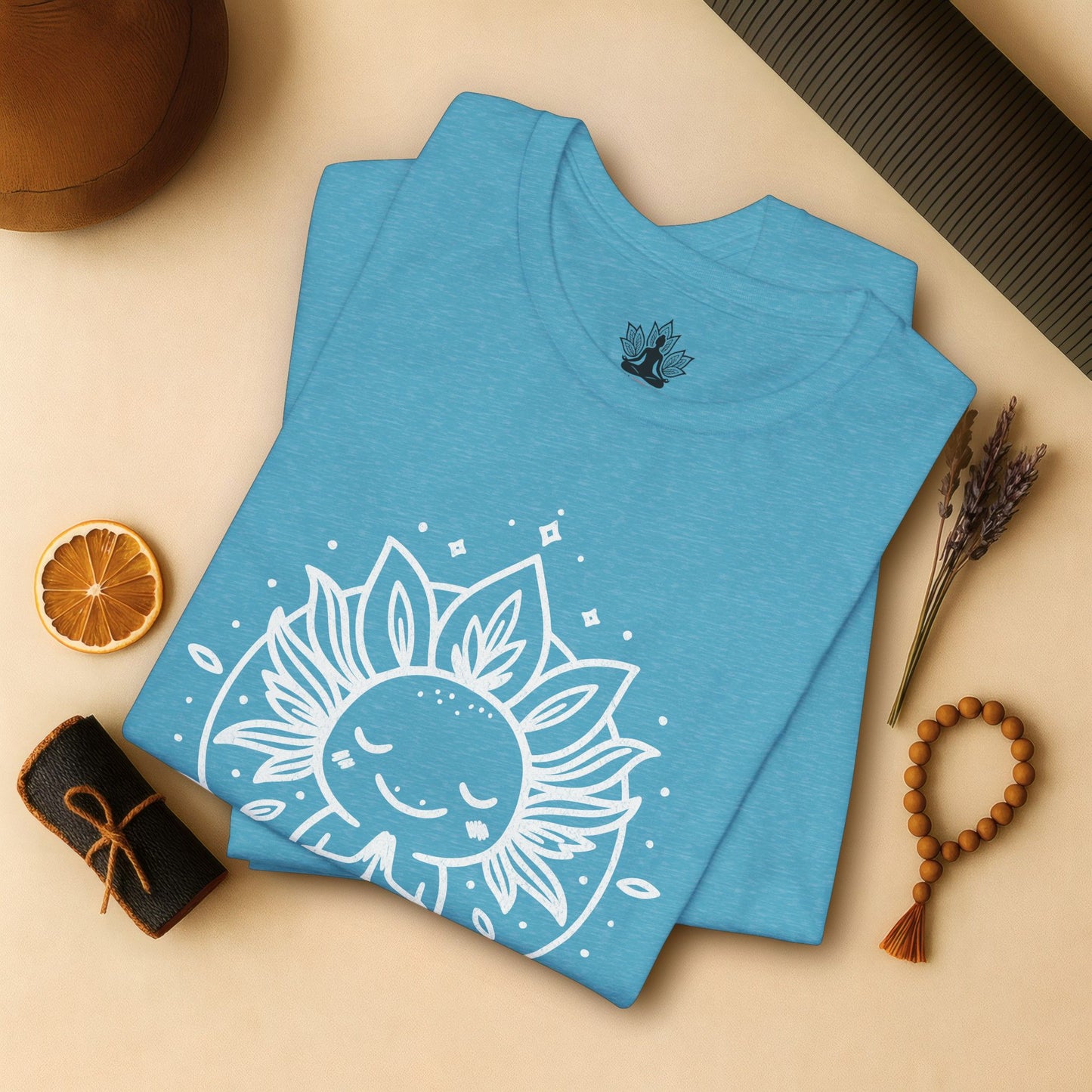 Meditating Axolotl – Yoga Meditation Tee