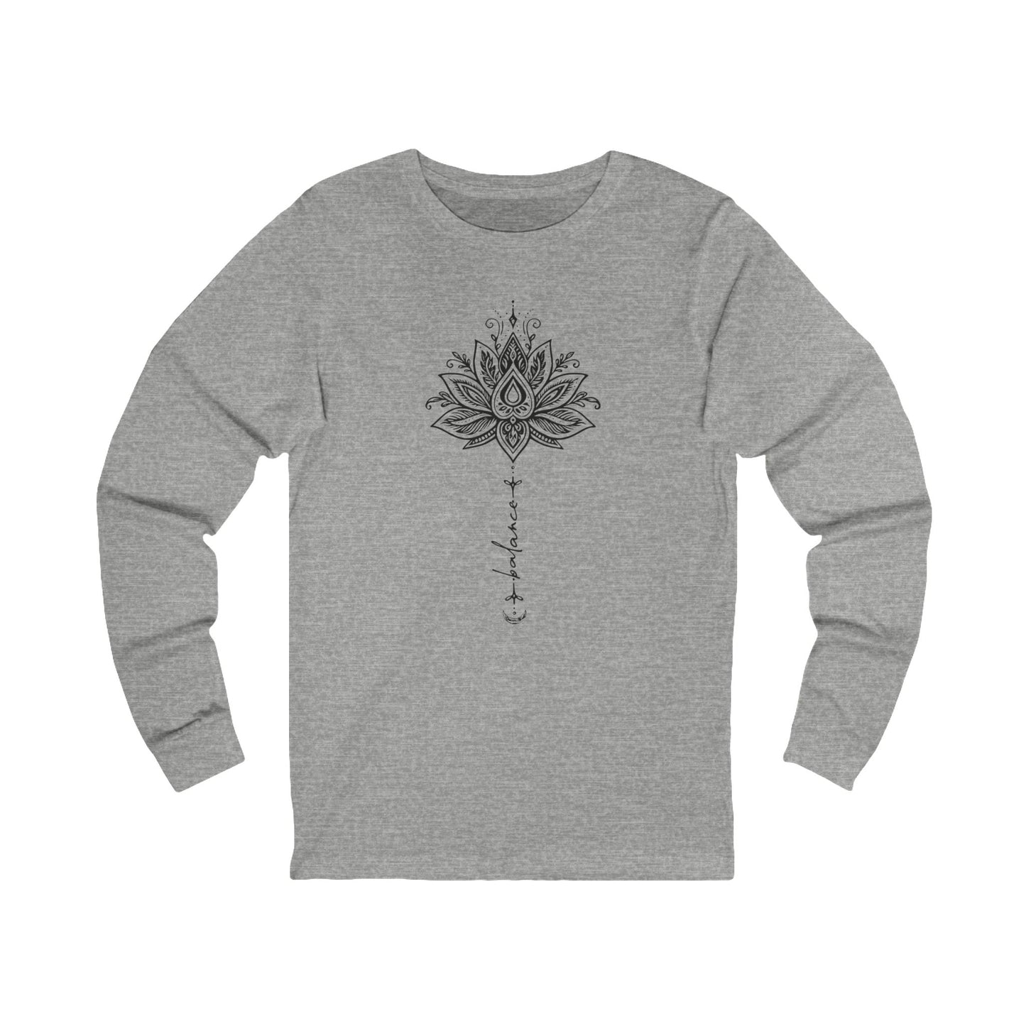 Balance Within - Long Sleeves Lotus Tee