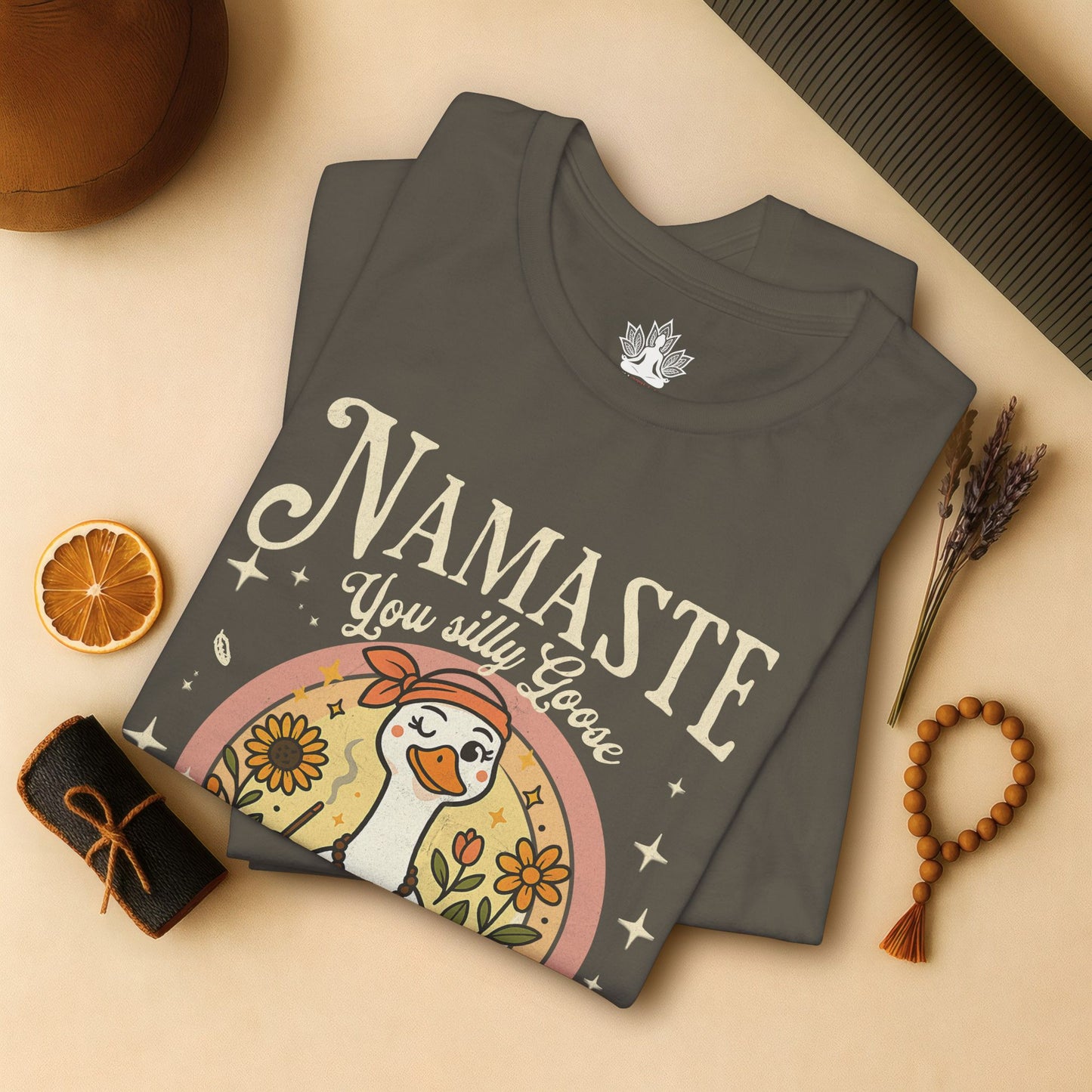 Namaste Silly Goose – Funny Yoga Tee
