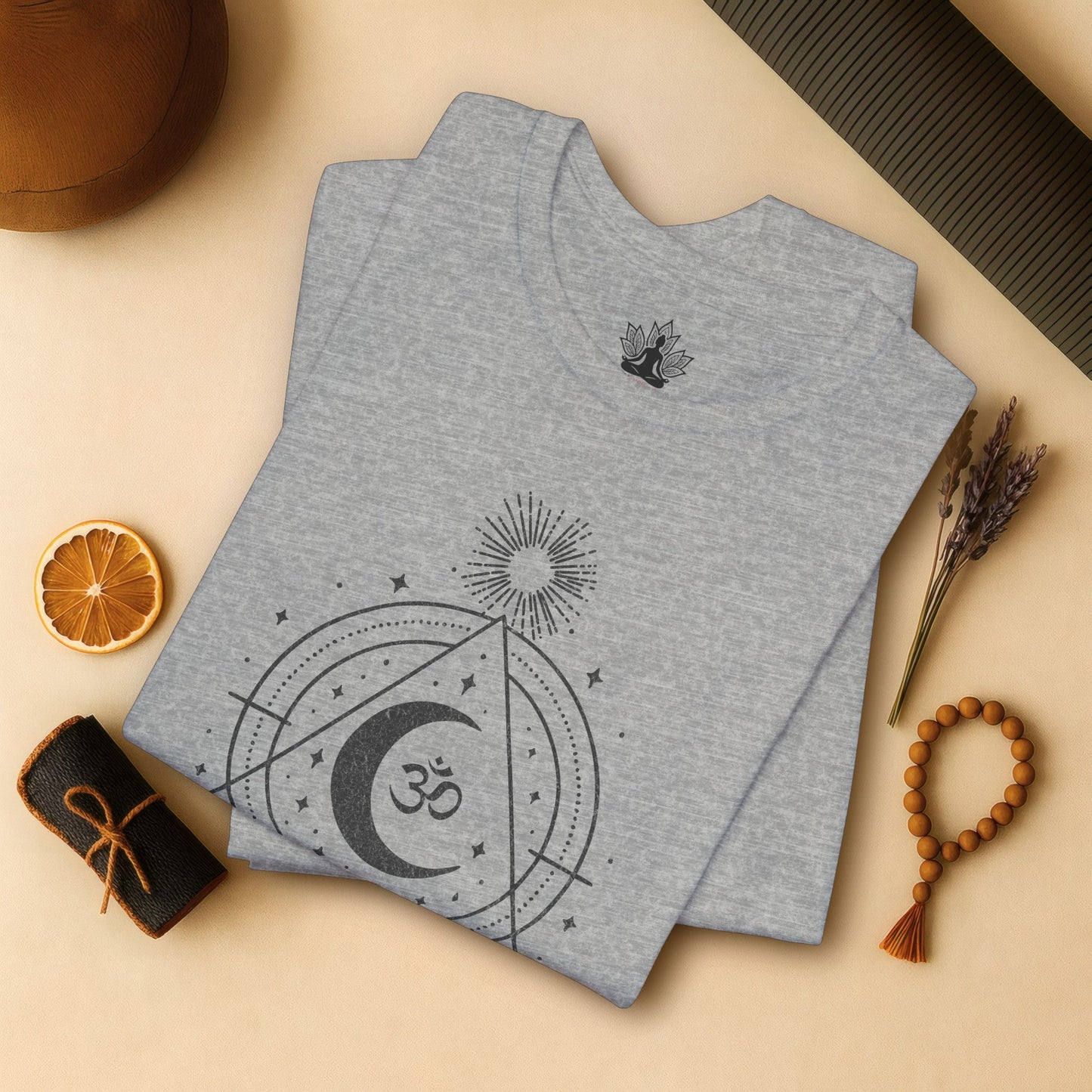 Sacred Moon – Om Geometry Tee