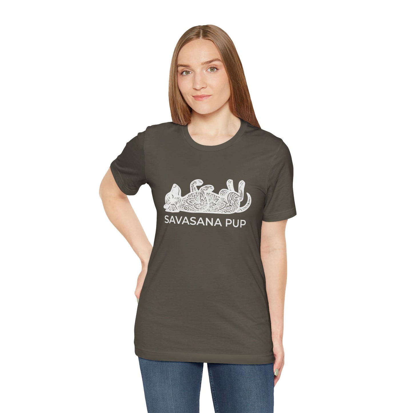 Chill Mandala Dog - Savasana Pup Tee