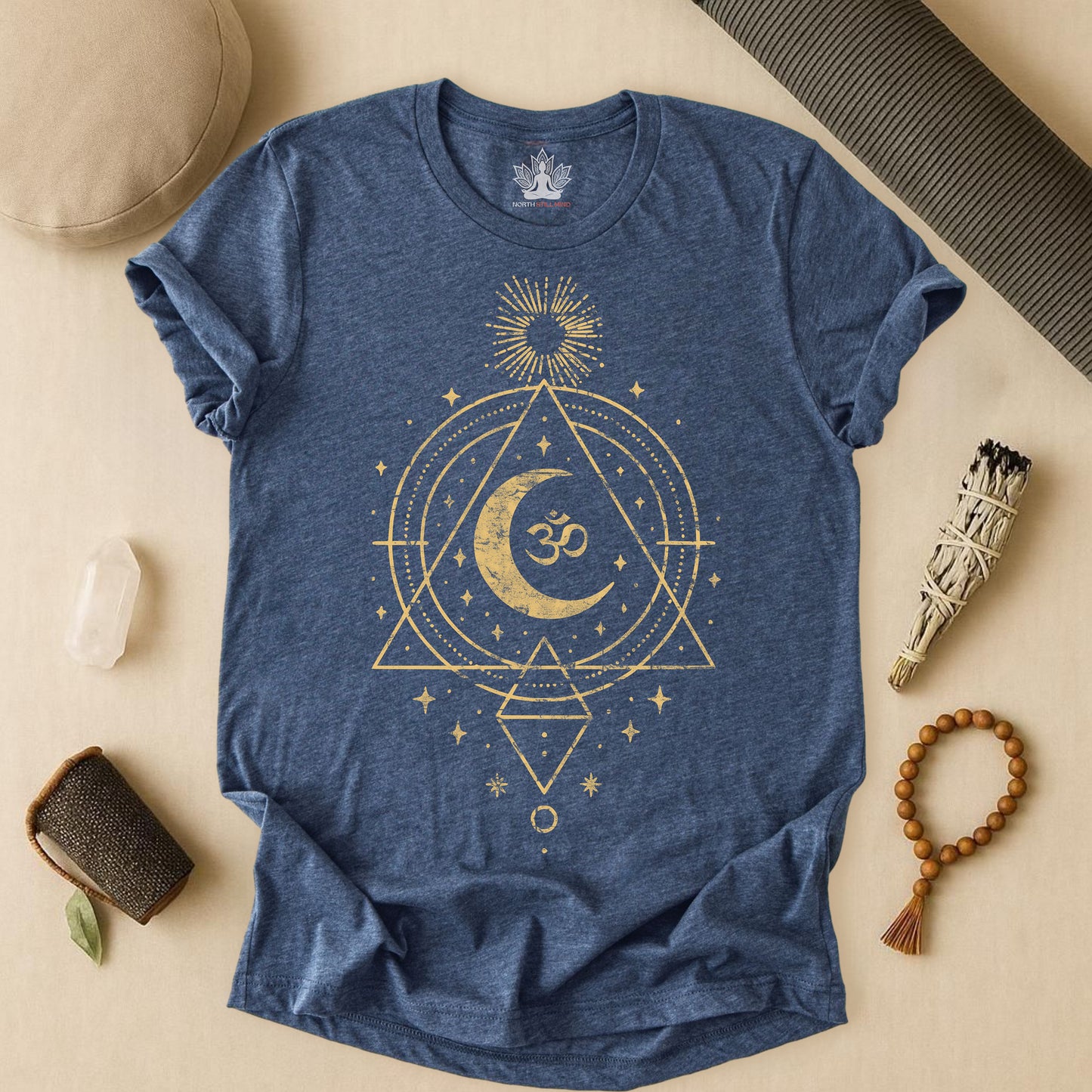 Sacred Moon – Om Geometry Tee