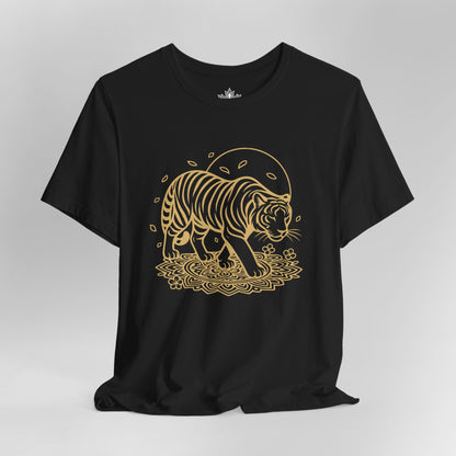 Peaceful Tiger – Mandala Flow Tee