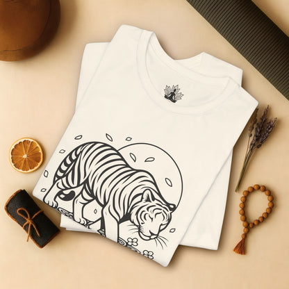 Peaceful Tiger – Mandala Flow Tee