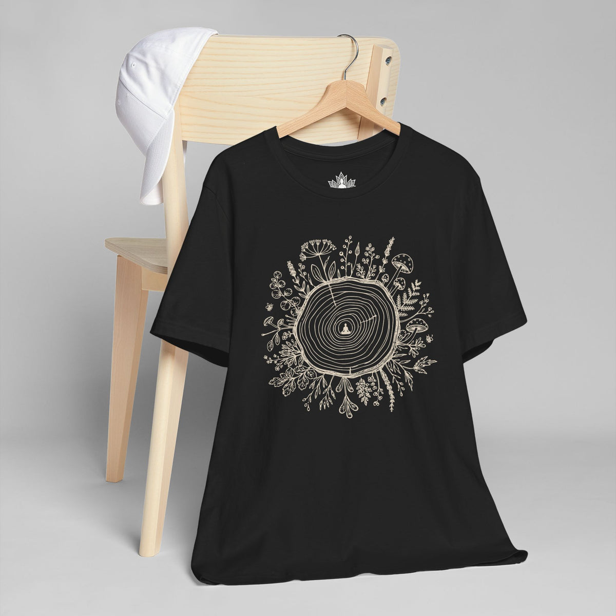The Quiet Center Botanical Men Tee