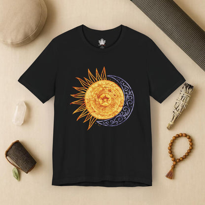 Sun & Moon Yin Yang Yoga Tee